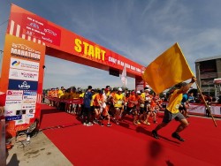 Giải chạy "Vì an toàn giao thông" tổ chức lần đầu tiên tại Hà Nam