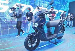 Cận cảnh xe điện Yamaha Neo's sản xuất tại Việt Nam