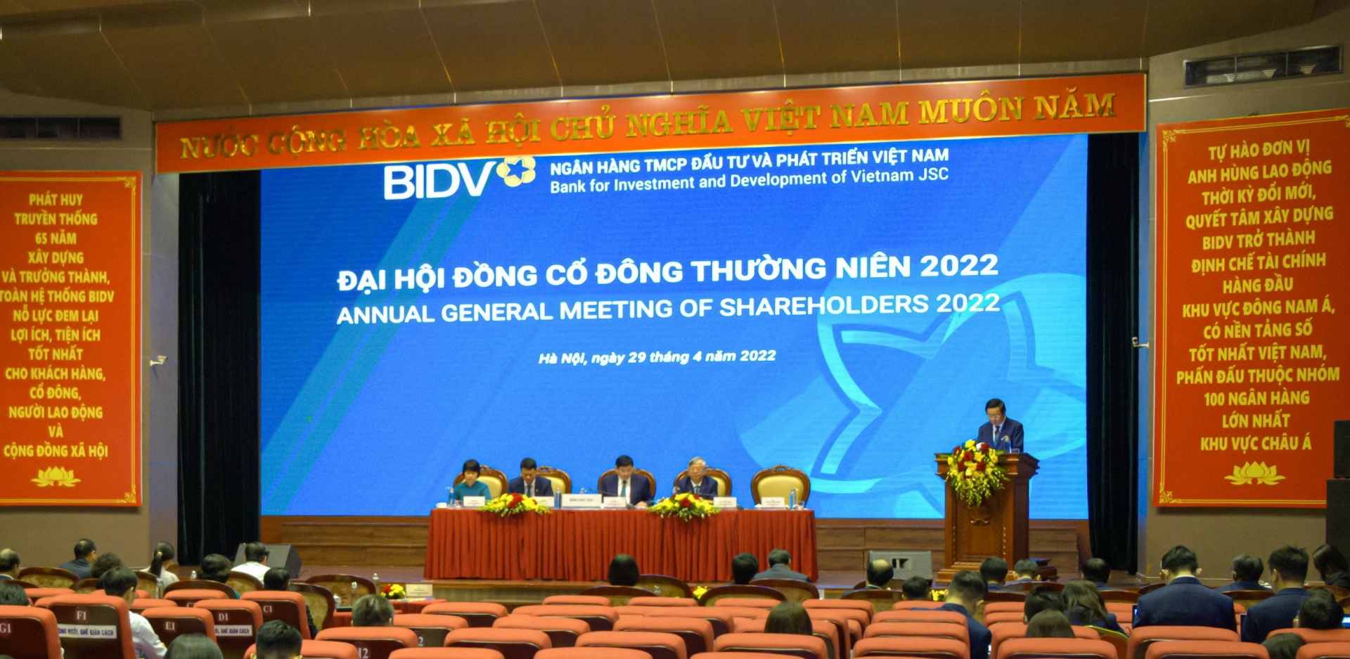 BIDV tổ chức Đại hội đồng cổ đông thường niên năm 2022