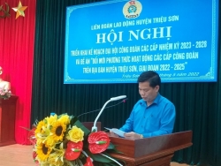LĐLĐ huyện Triệu Sơn: Trao 267 suất quà trị giá 458 triệu đồng cho người lao động