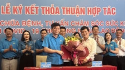 LĐLĐ tỉnh Nghệ An ký kết thỏa thuận hợp tác với Bệnh viện Đa khoa Quang Khởi