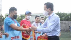 Tưng bừng khai mạc giải bóng đá cho công nhân, người lao động KCN Đà Nẵng
