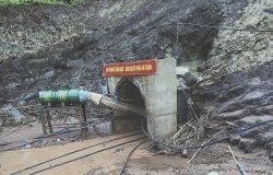 Điện Biên: Tìm kiếm công nhân bị lũ cuốn vào hầm thuỷ điện