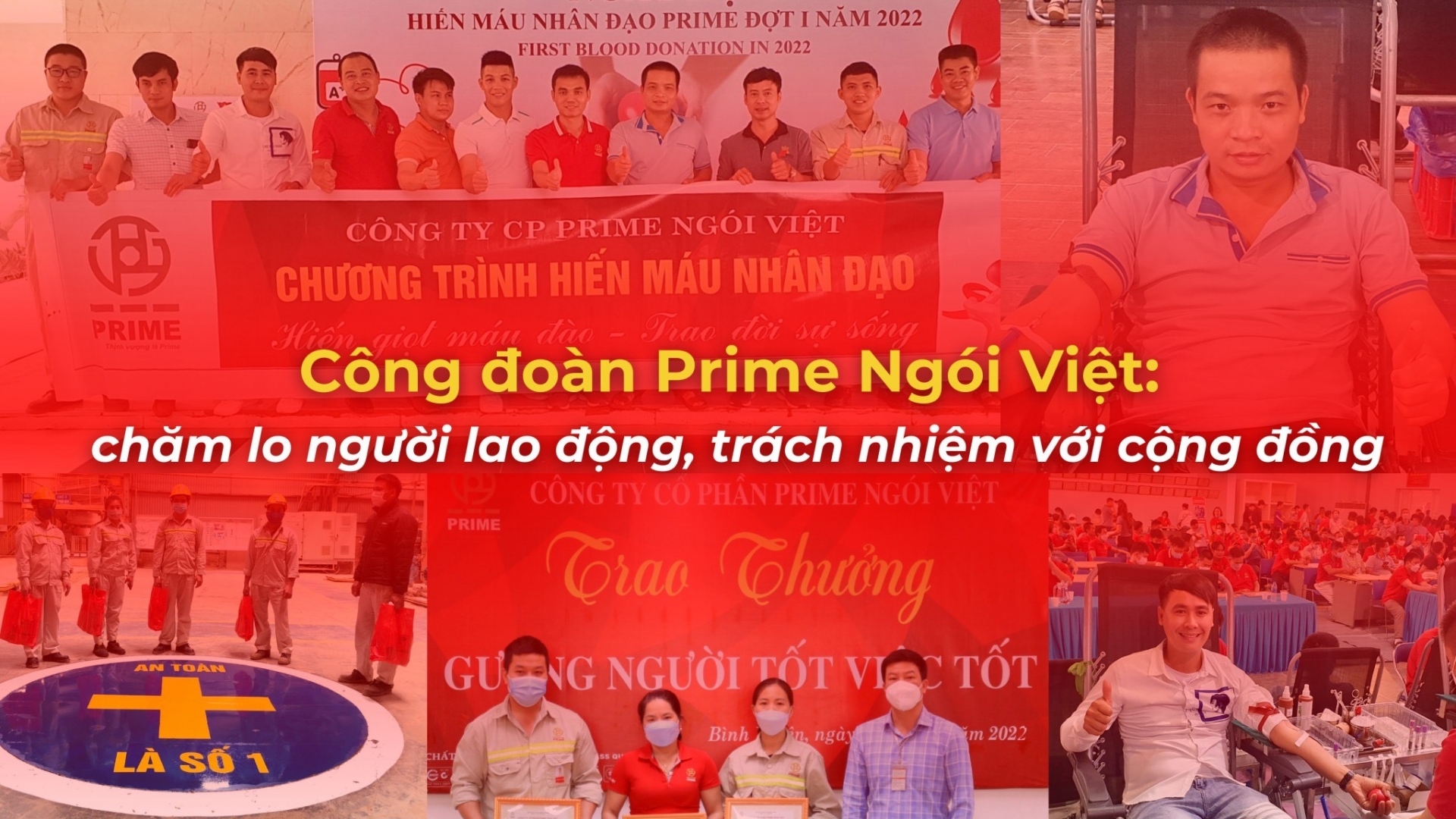 Công đoàn Prime Ngói Việt: chăm lo người lao động, trách nhiệm với cộng đồng