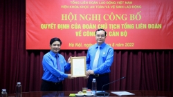 Đồng chí Nguyễn Anh Thơ làm Viện trưởng Viện Khoa học ATVSLĐ