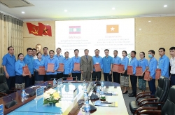 Tập huấn lý luận, nghiệp vụ cho cán bộ Trung ương Liên hiệp Công đoàn Lào