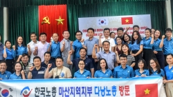 Công đoàn TP Masan (Hàn Quốc) thăm, làm việc với LĐLĐ TP Đà Nẵng