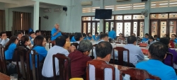 Bí thư Thị ủy Hoài Nhơn đối thoại với cán bộ công đoàn cơ sở