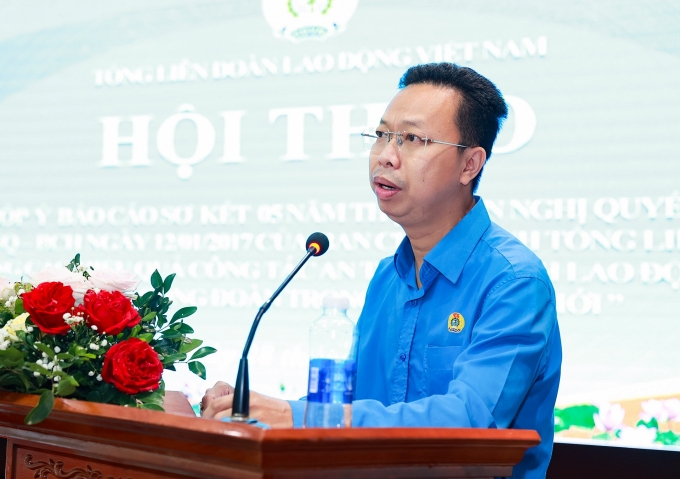 Tổng LĐLĐ Việt Nam sơ kết 5 năm thực hiện Nghị quyết 10c/NQ-BCH