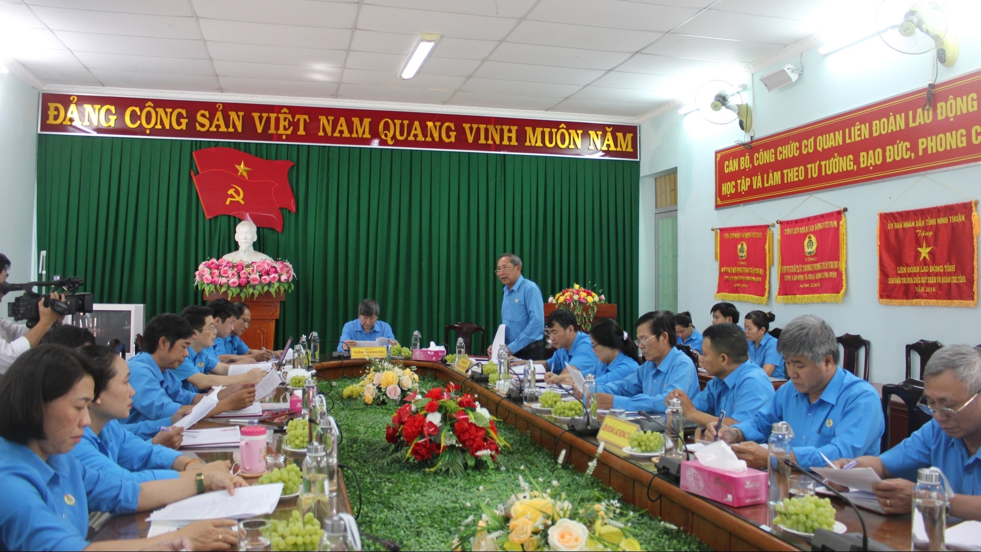 Lãnh đạo Tổng LĐLĐ ghi nhận công tác cải cách hành chính của Công đoàn Ninh Thuận