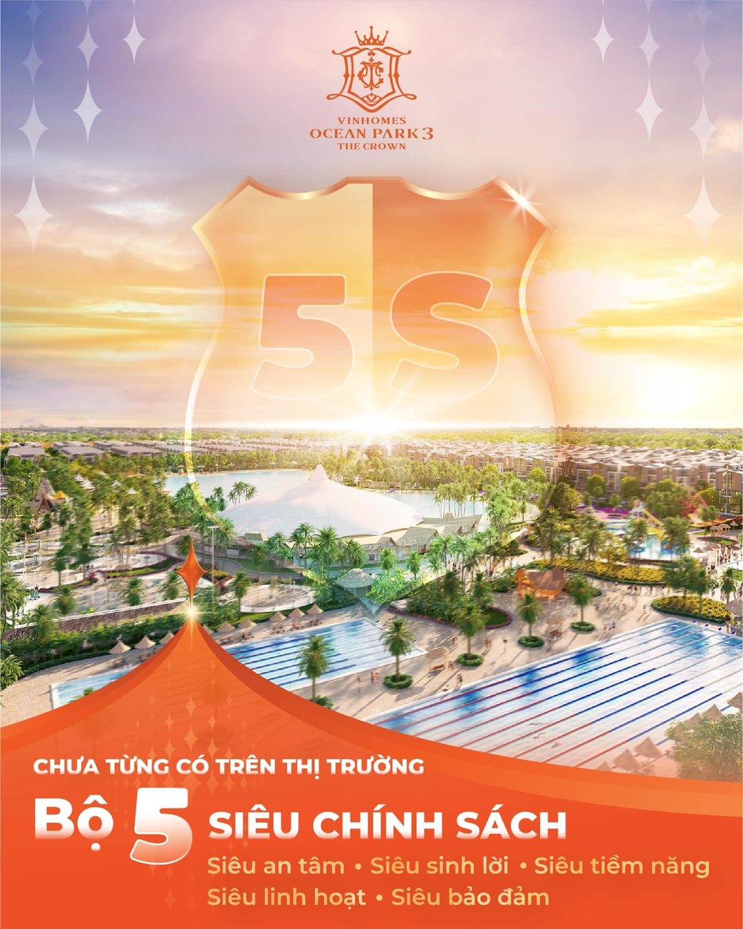 Vinhomes công bố chính sách khủng tại “siêu phẩm” Vinhomes Ocean Park 3 – The Crown