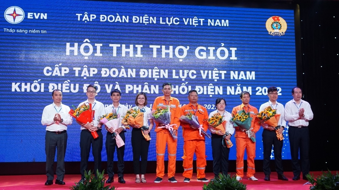 Khai mạc Hội thi Thợ giỏi cấp Tập đoàn Điện lực Việt Nam năm 2022
