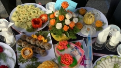 Bình Định: Độc đáo Hội thi “Trưng bày mâm bánh truyền thống”