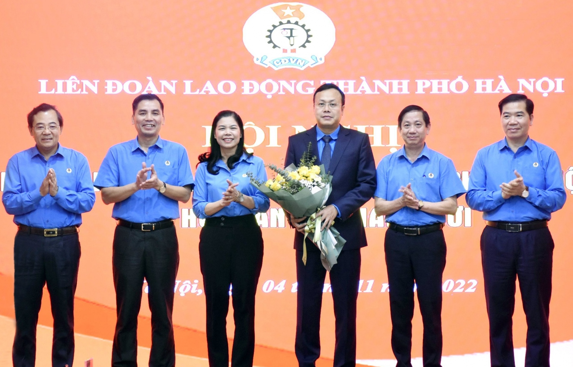 Đồng chí Phạm Quang Thanh được bầu làm Chủ tịch LĐLĐ TP Hà Nội