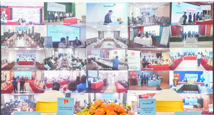 Lễ ký kết giữa các chi nhánh VietinBank và các tỉnh/thành đoàn được tổ chức đồng loạt tại 63 tỉnh thành trên cả nước