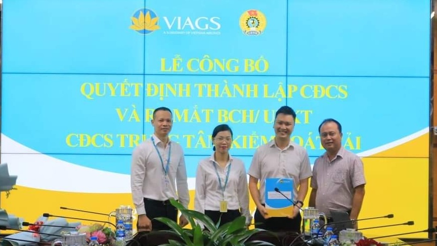 Thành lập CĐCS Trung tâm Kiểm soát tải