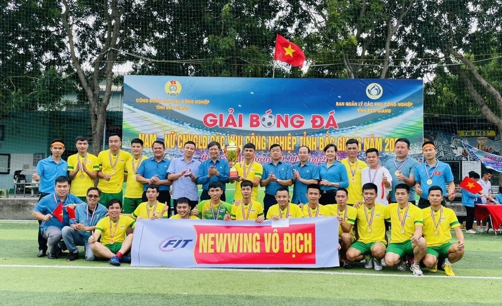 Giải bóng đá nam, nữ CNVCLĐ các khu công nghiệp tỉnh Bắc Giang năm 2022