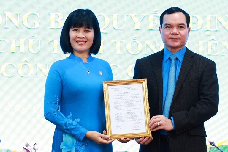 Tổng LĐLĐ Việt Nam bổ nhiệm Trưởng ban Nữ công