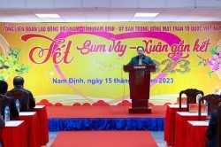 Thủ tướng tham dự Chương trình "Tết sum vầy - Xuân gắn kết" với NLĐ tại Nam Định