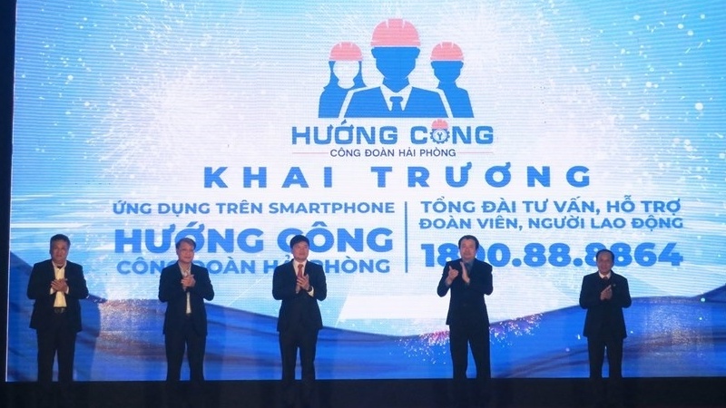 App “Hướng Công - Công đoàn Hải Phòng”: tiện ích công nghệ trong hoạt động công đoàn