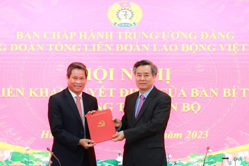Đảng đoàn Tổng LĐLĐ Việt Nam triển khai Quyết định của Ban Bí thư về công tác cán bộ