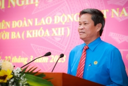 Đồng chí Huỳnh Thanh Xuân được bầu giữ chức vụ Phó Chủ tịch Tổng LĐLĐ Việt Nam
