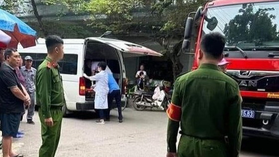 3 công nhân thương vong do sập giàn giáo tại Quảng Ninh