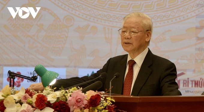 Toàn văn phát biểu của Tổng Bí thư nhân 60 năm Bác Hồ gặp mặt đội ngũ trí thức