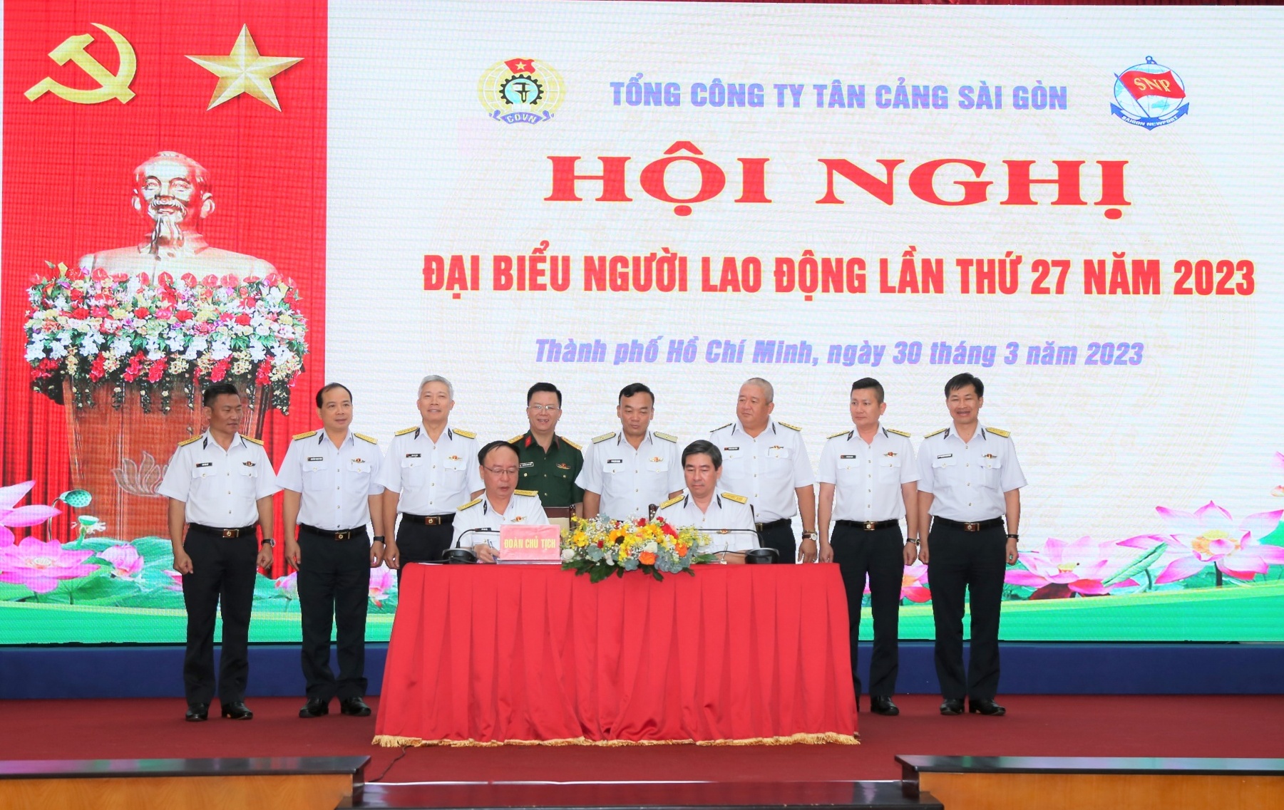 Tổng Công ty Tân Cảng Sài Gòn tổ chức Hội nghị đại biểu người lao động năm 2023