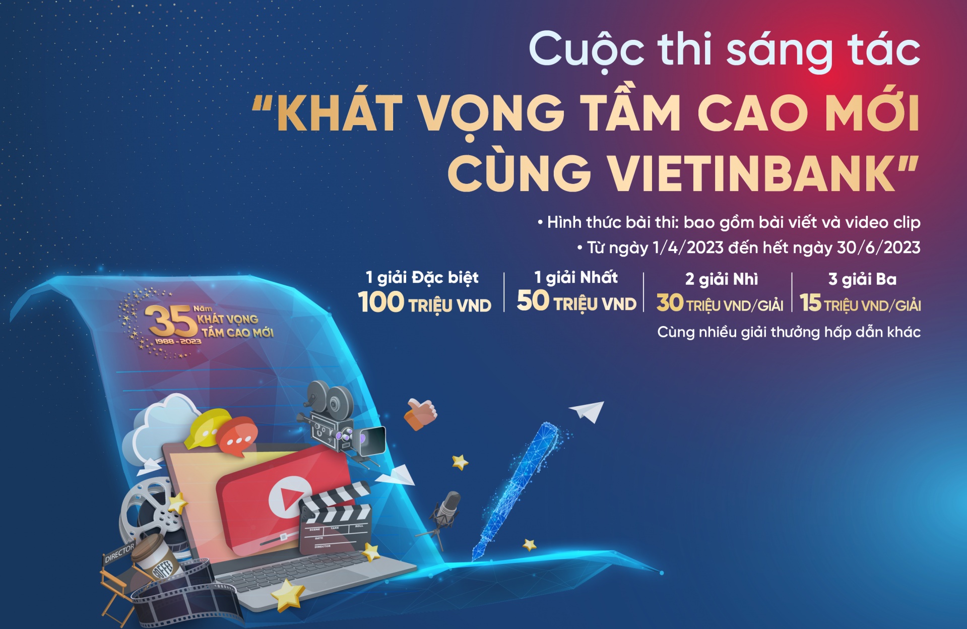 VietinBank phát động cuộc thi sáng tác “Khát vọng tầm cao mới cùng VietinBank”