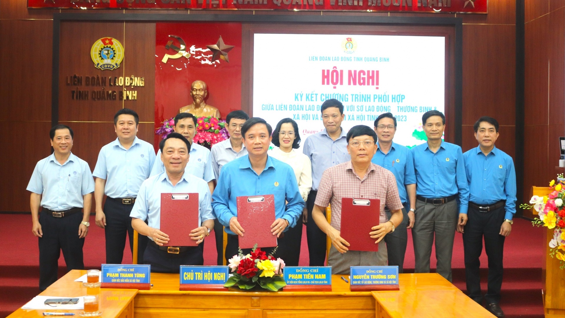 LĐLĐ tỉnh Quảng Bình phối hợp với BHXH, Sở LĐ-TB&XH để bảo vệ quyền lợi đoàn viên, NLĐ