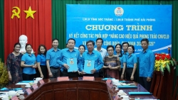 LĐLĐ các tỉnh Đồng bằng sông Cửu Long ký kết giao ước thi đua và phối hợp hoạt động