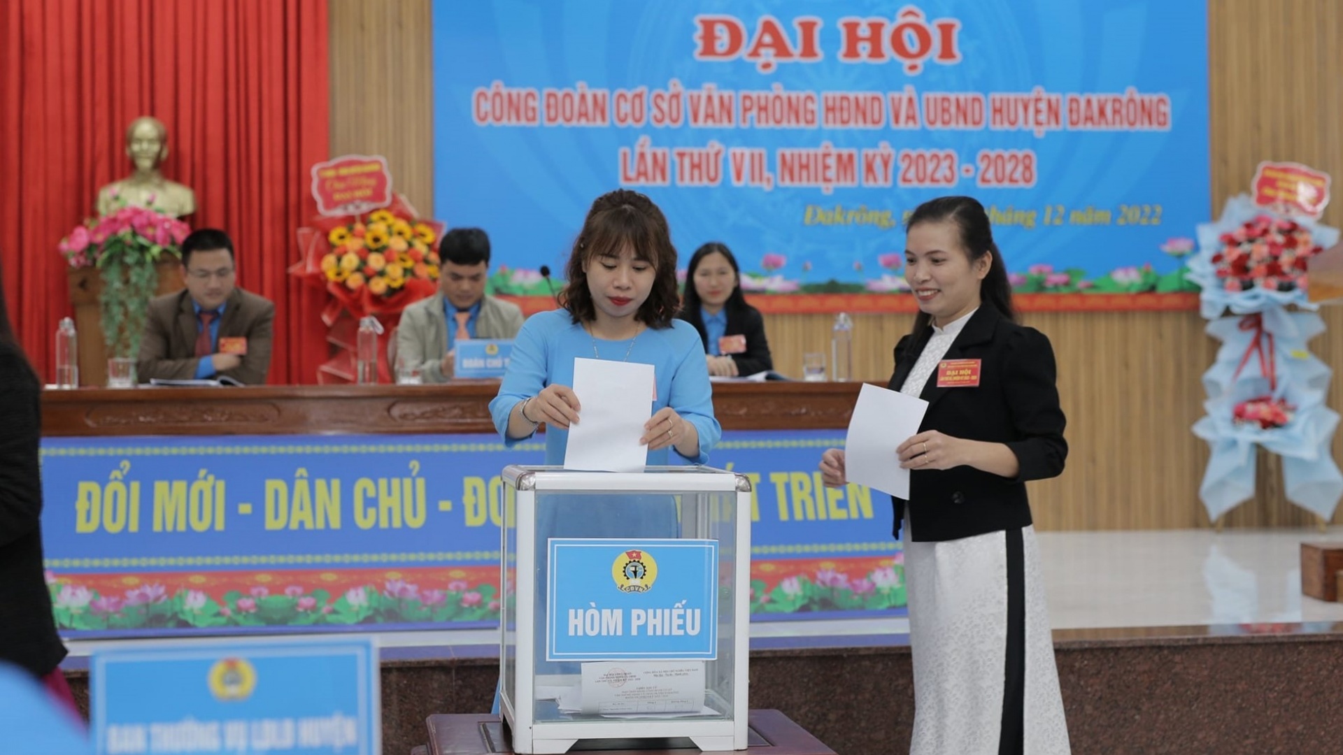 Huyện miền núi tỉnh Quảng Trị đã hoàn thành đại hội công đoàn cơ sở