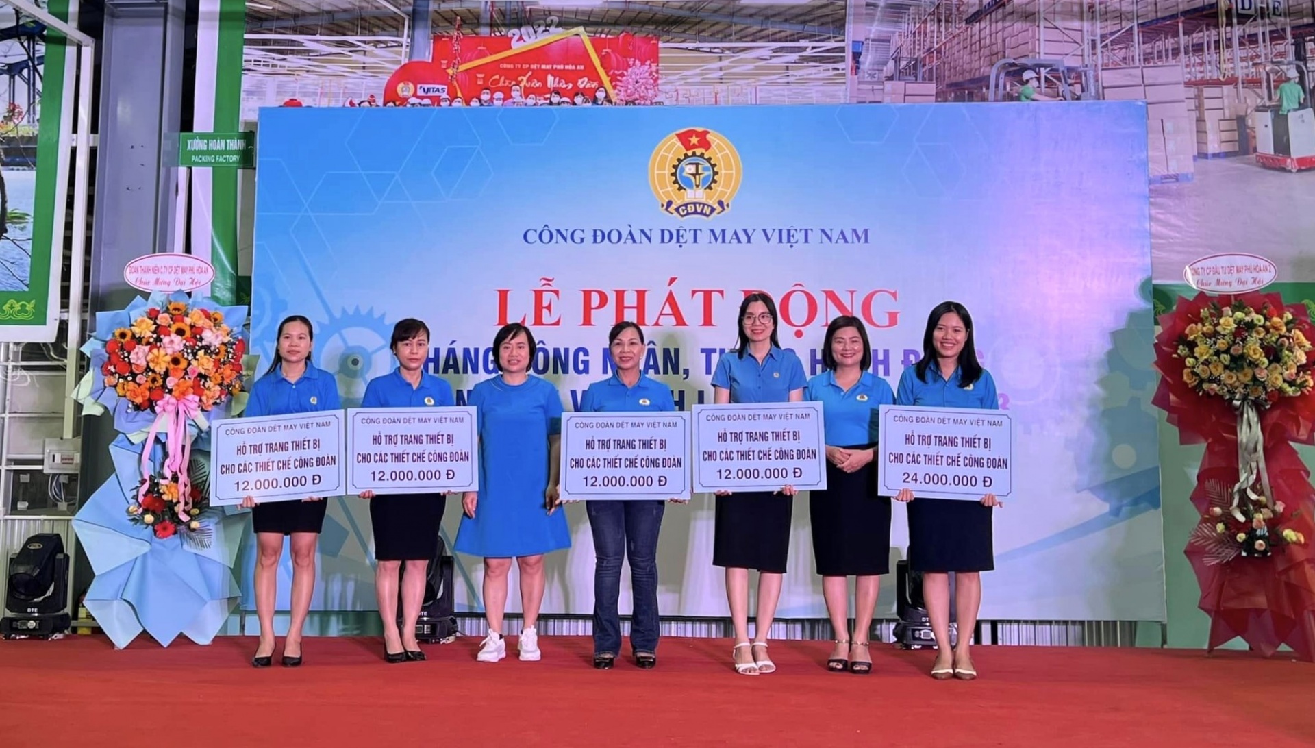 Công đoàn Dệt May Việt Nam phát động Tháng Công nhân, Tháng hành động về ATVSLĐ tại Huế