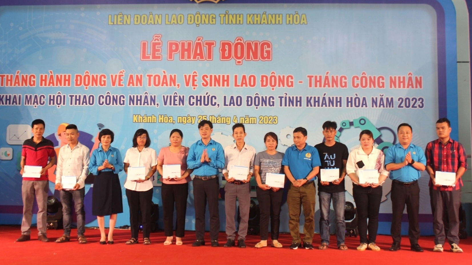 Khánh Hòa: Phát động Tháng hành động về ATVSLĐ và Tháng Công nhân năm 2023