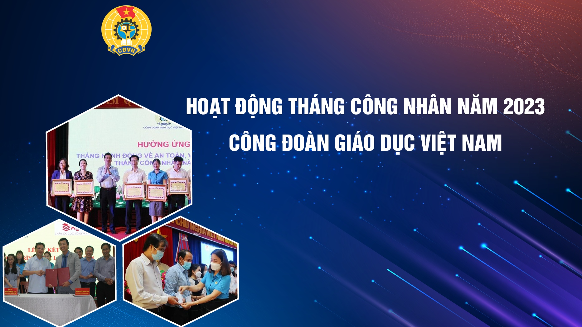 Hoạt động Tháng công nhân năm 2023 của Công đoàn Giáo dục Việt Nam
