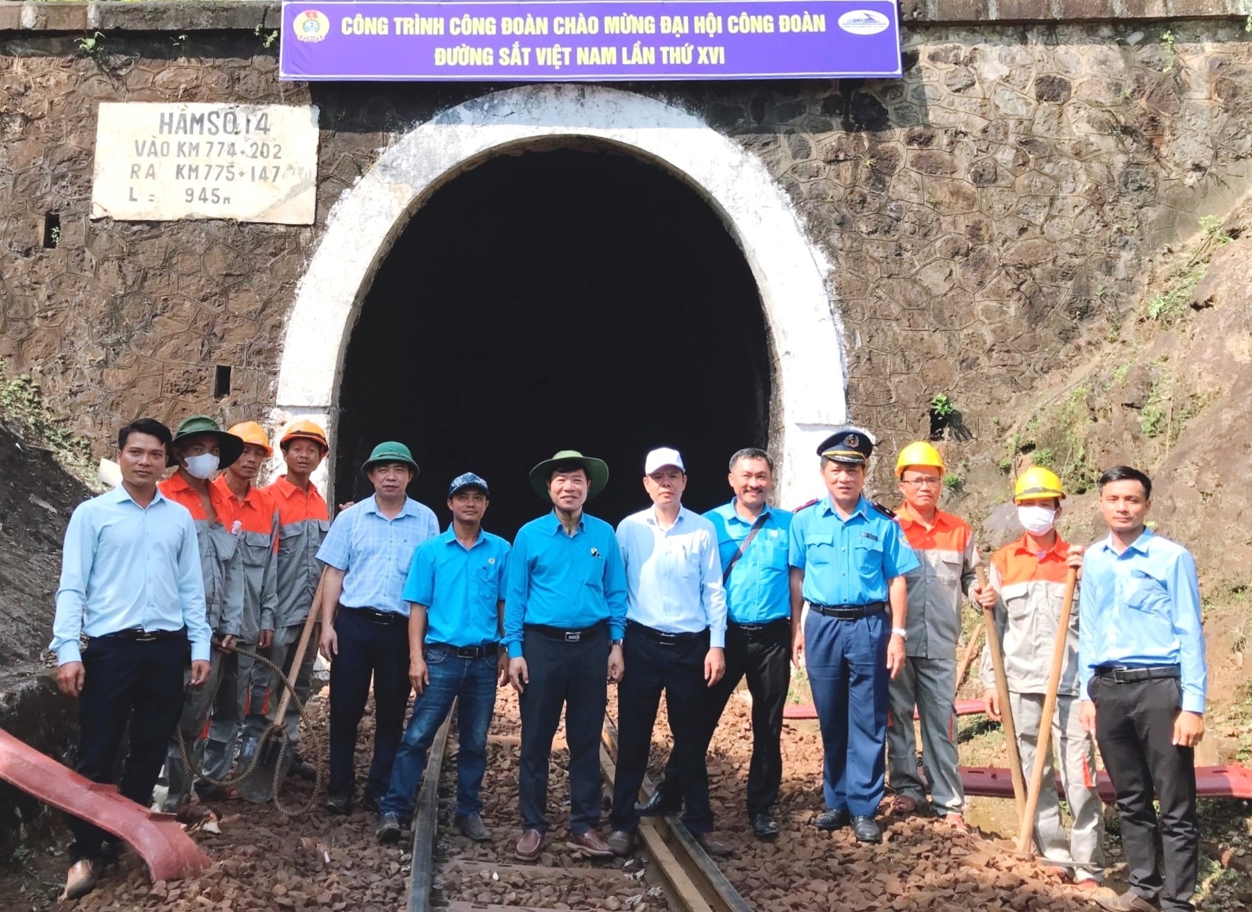 Khởi công dự án trọng điểm chào mừng Đại hội Công đoàn Đường sắt Việt Nam lần thứ XVI