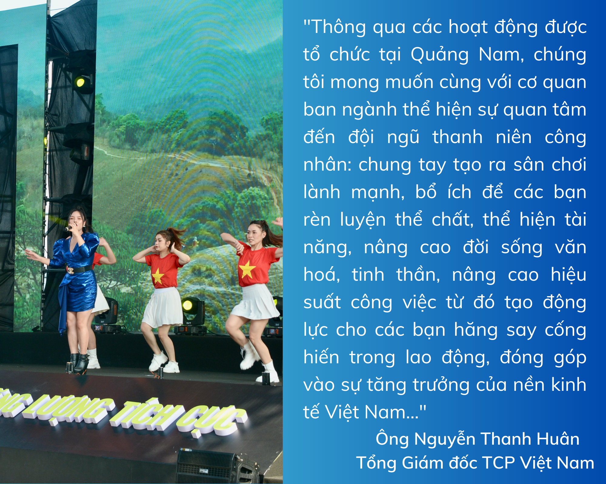 Quảng Nam: Sôi động Ngày hội thanh niên công nhân lan tỏa năng lượng tích cực