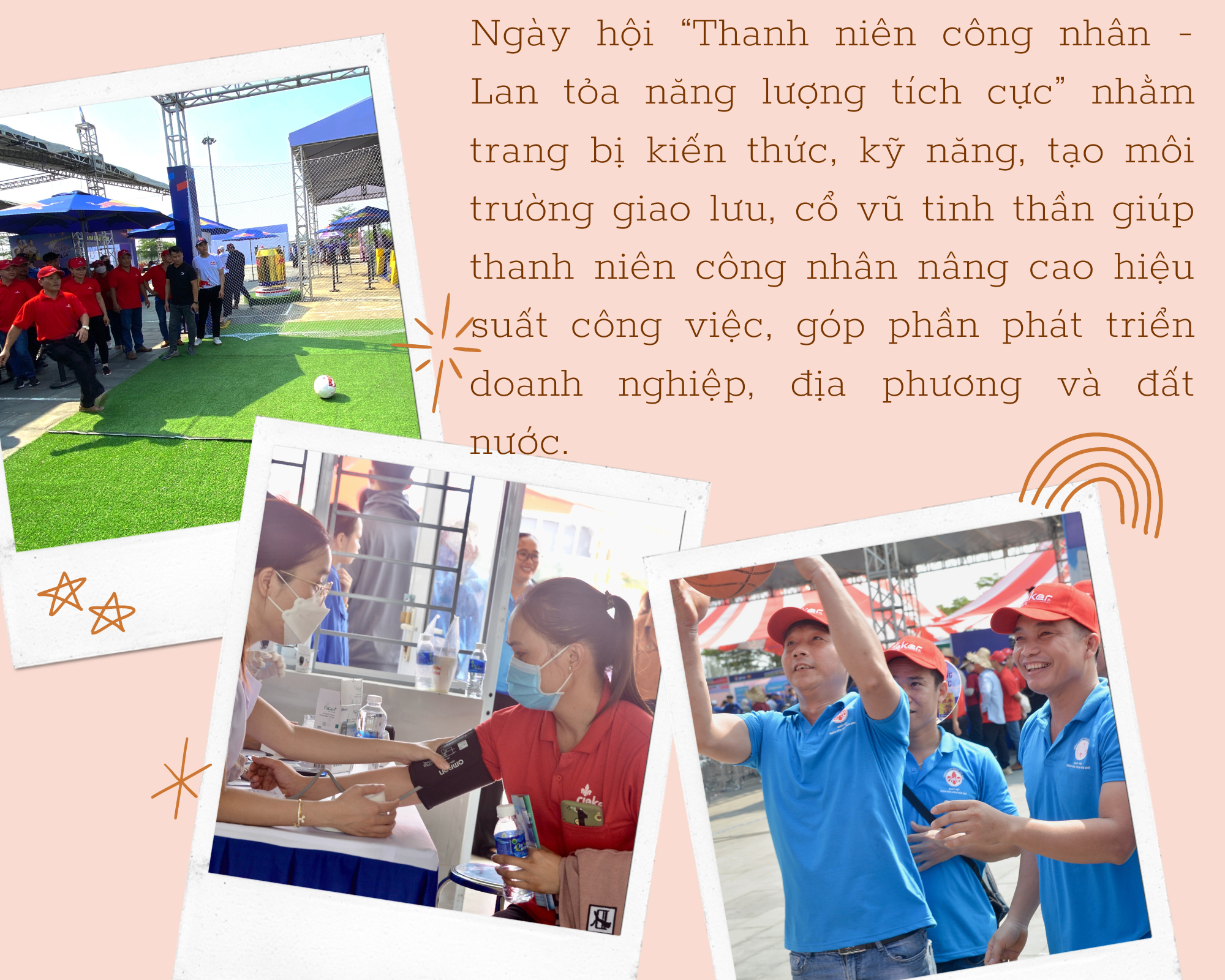Quảng Nam: Sôi động Ngày hội thanh niên công nhân lan tỏa năng lượng tích cực