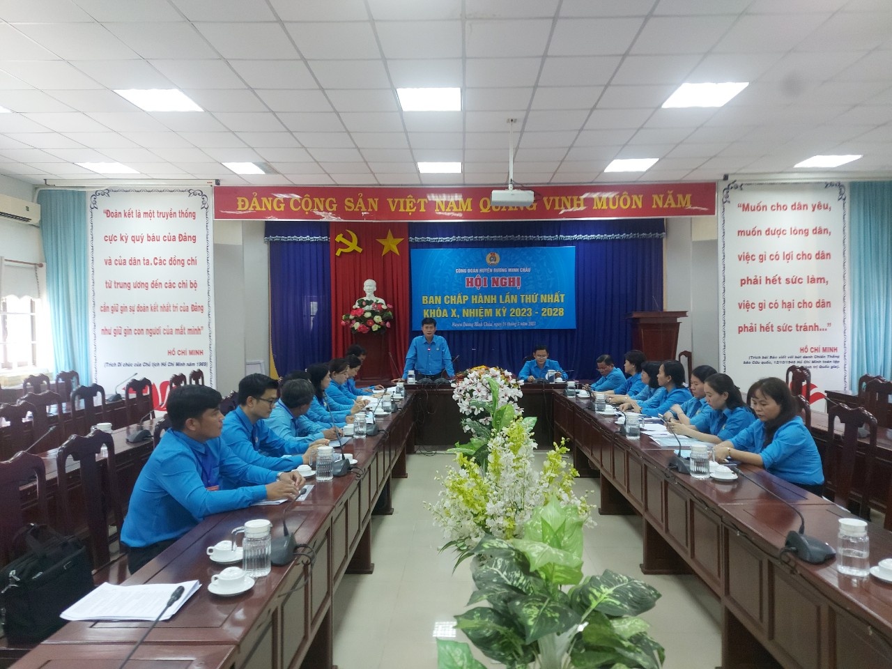 Tổ chức thành công đại hội điểm Công đoàn huyện Dương Minh Châu, Tây Ninh
