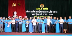 Công đoàn huyện Nghi Lộc tổ chức Đại hội Công đoàn nhiệm kỳ 2023-2028