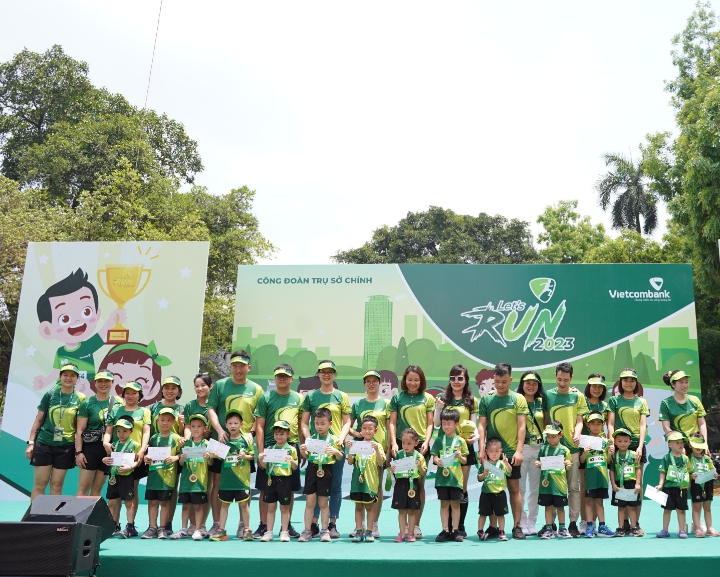 Giải chạy Vietcombank Let’s Run 2023 hưởng ứng Tháng Hành động vì trẻ em