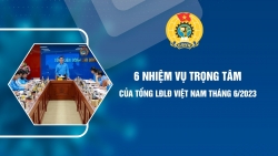 6 nhiệm vụ trọng tâm của Tổng LĐLĐ Việt Nam tháng 6/2023