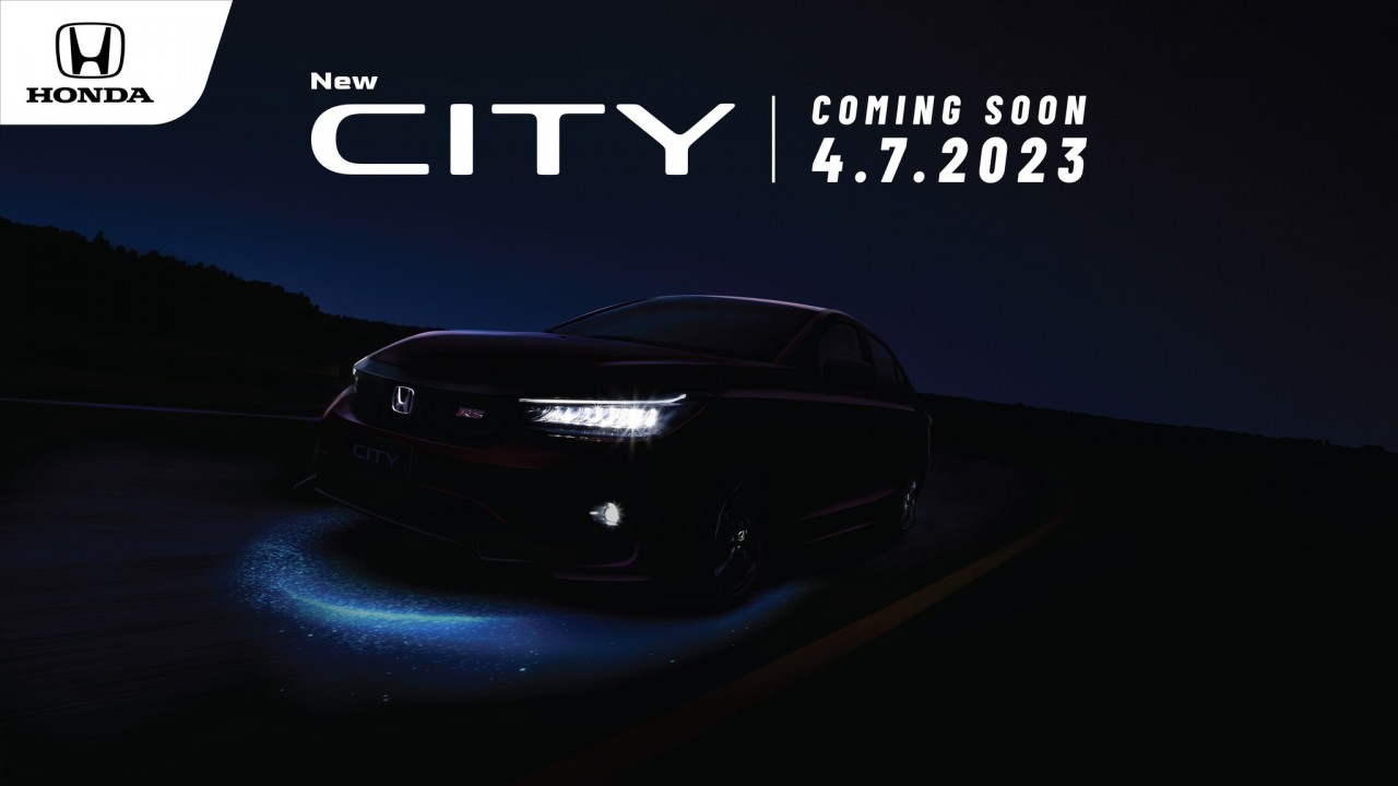 Honda City 2023 sẽ ra mắt ngày 4/7 tới