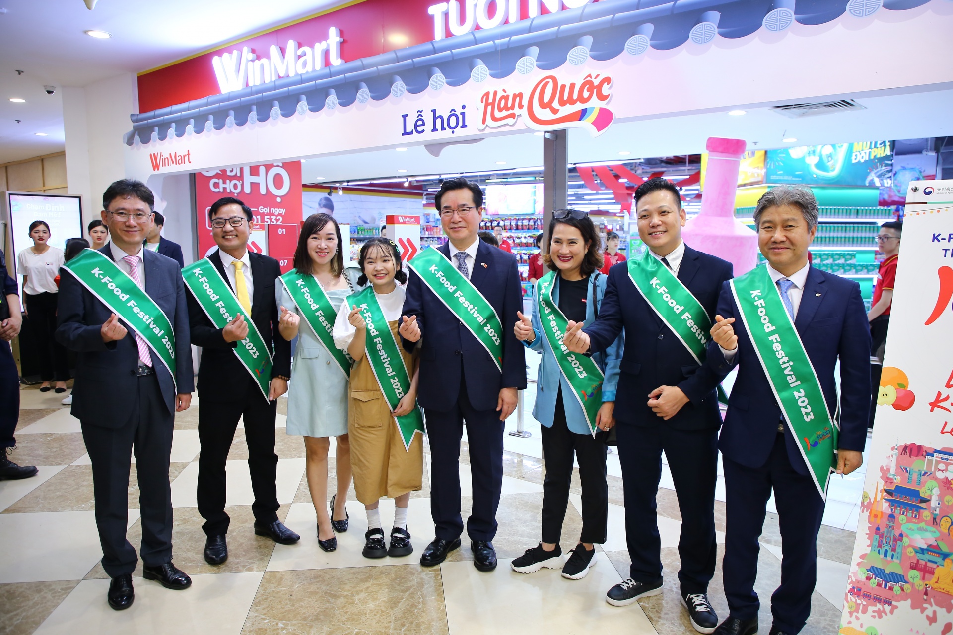 WinMart khởi động tuần lễ quảng bá thực phẩm Hàn Quốc trên toàn Hà Nội