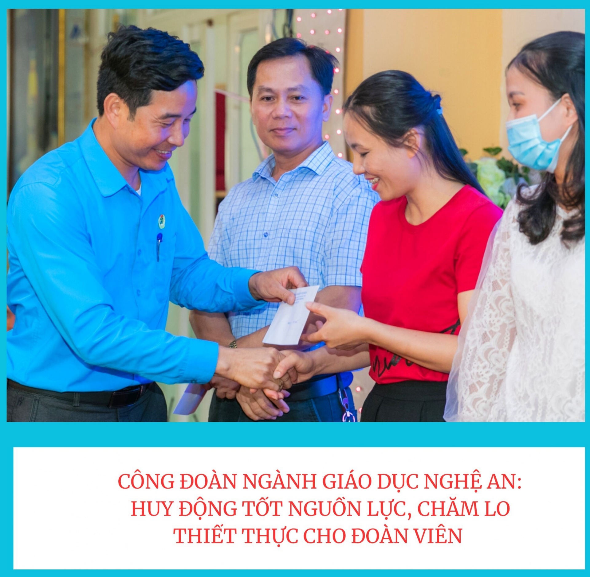 Toả sáng “nghĩa tình công đoàn” trong dịch bệnh