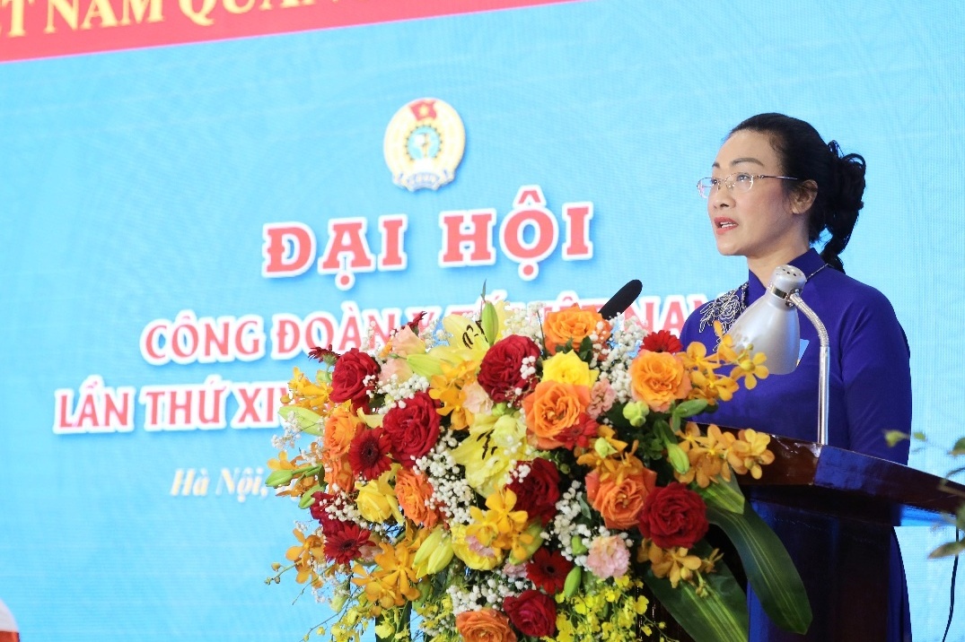 Đồng chí Phạm Thanh Bình tái đắc cử Chủ tịch Công đoàn Y tế Việt Nam