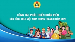 Công tác phát triển đoàn viên của Tổng LĐLĐ Việt Nam trong tháng 8 năm 2023