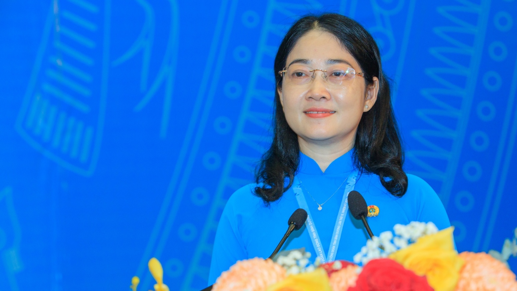 Đồng chí Nguyễn Kim Loan tái đắc cử Chủ tịch LĐLĐ Bình Dương