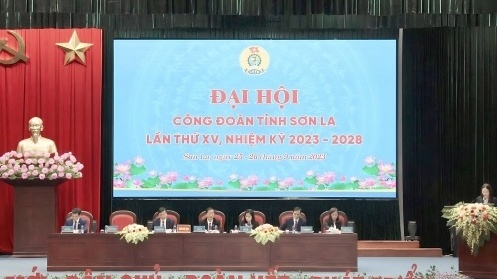Khai mạc phiên thứ nhất Đại hội Công đoàn tỉnh Sơn La lần thứ XV, nhiệm kỳ 2023 - 2028